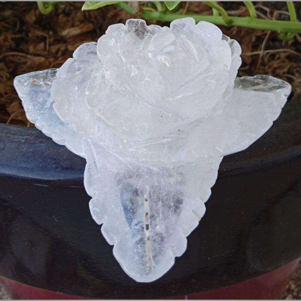 Quartz crystal flower 01 - Picture 5 of 9